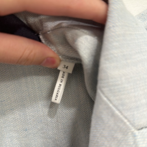 Sandro Angelina Dress | Sandro Flutter Sleeve Double Breasted Dress - Picture 3 of 5